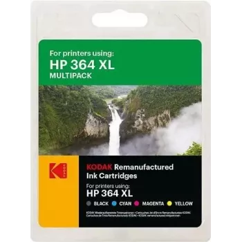 185H036464 KODAK HP DJ3070A (4) CMYK HP364XL /N9J74AE 1 x 18 ml 3 x 11,5ml (185H036464)