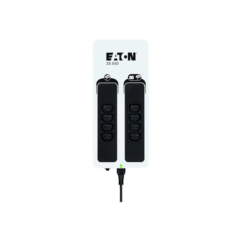 Eaton 3S550I uninterruptible power supply (UPS) Standby (Offline) 0.55 kVA 330 W 8 AC outlet(s)