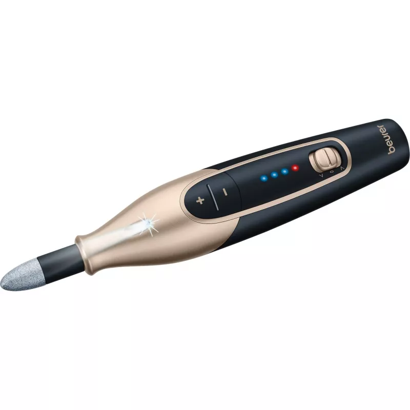 Nail care device Beurer MP 84 Special Edition gold — electric manicure/pedicure set, compact home use