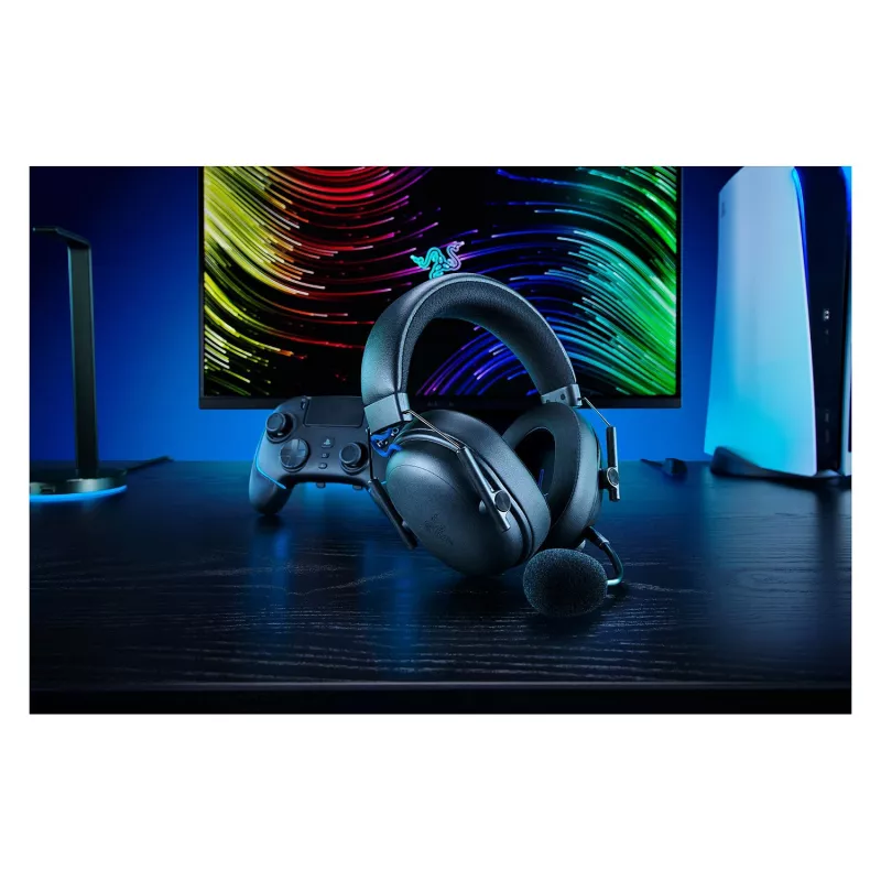 Razer | BlackShark V3 for PlayStation | Bluetooth | Over-Ear | Microphone | Wireless | Black
