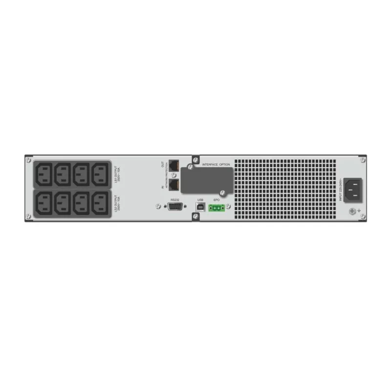 Rackmount UPS EVER RT 1500 T 1500VA for server racks — line-interactive, tower/rack convertible