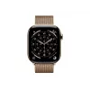 Apple Watch Series 11 GPS + Cellular 46mm Gold Titanium Case with Gold Milanese Loop - S/M (MFD74ZR/A)