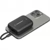 Portable Power Bank Goobay 10,000 mAh with Integrated USB-C Cable - 20W Compact Travel (76251)