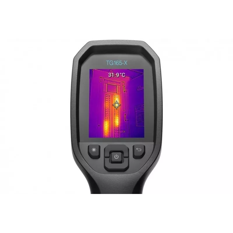 FLIR TG165-X MSX Thermal Camera -25 Up to +300 °C 80 x 60 Pixel 8.7 Hz MSX®, Integrated LED Light, Digital Camera