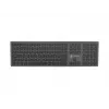 NATEC NKL-1830 Keyboard Universal RF Wireless Bluetooth QWERTY Spanish Black Grey