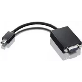 Adapter Lenovo mini-DisplayPort to VGA 0A36579 — passive video adapter for miniDP to VGA display connection