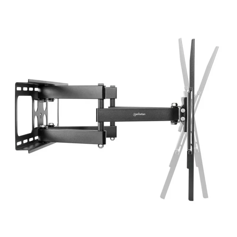 Manhattan Outdoor Wall Mount for TV & Monitors (Full Motion), For screens 37 inch to 65 inch, VESA compatibility: all between 200x200mm to 600x400mm - check the dimensions of the four mounting holes on back of screen to ensure it fits, Max 50kg, Weatherproof, Bracket