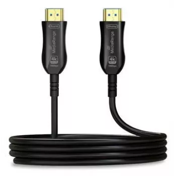 MEDIARANGE HDMI High Speed Ethernet Cable AOC 18Gibt/s 20m - Cable - Digital/Display/Video