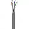 Wentronic Goobay CAT 6 Network Cable, S/FTP (PiMF), Grey, 305 m - CCA Copper Mix, AWG 23/1 (solid), PVC (95696)
