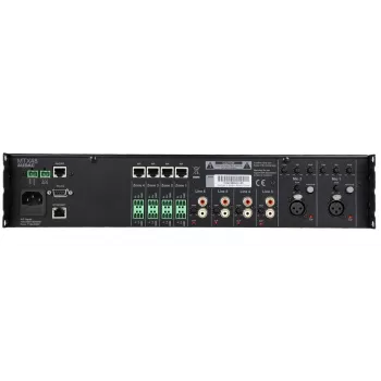 AUDAC MTX48 audio amplifier Home Black 80 dB SNR 20-20000 Hz