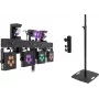 EUROLITE LED light set KLS Scan Pro Next Compact with BPS-3 black speaker stand