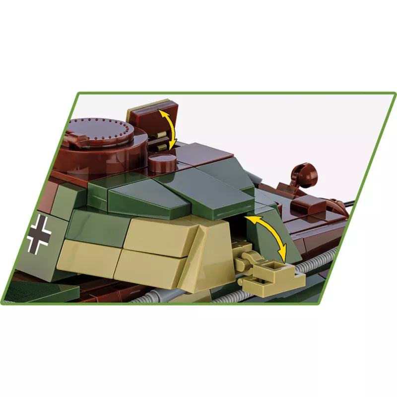 Building set COBI Panzer VI Ausf. B Königstiger 802 pieces