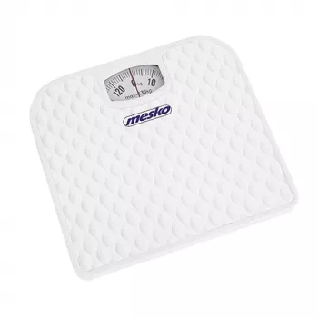 Scale Mesko MS 8160 Mechanical Maximum weight 130 kg Accuracy 1000 g White