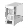 PC Midi Tower case DeepCool CG380 3F WH — White, 235×437×451 mm, supports 2.5 inch/3.5 inch, bottom PSU, 3x 120 mm fans installed