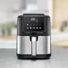 Hot air fryer Rommelsbacher FRH 1500 — 5 L, 1500 W, stainless steel/black