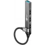 Goobay Slim 4-Port USB-Hub, USB-C™ auf USB-A, USB 3.2 (74457)