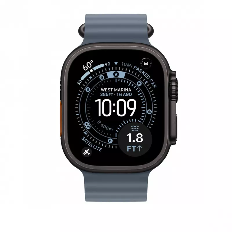 Band Apple MGCK4ZM/A Smart Wearable Accessories Blue Fluoroelastomer
