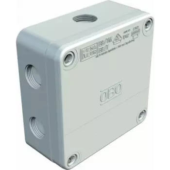 cable junction box 110x110x50 PP lgr B 9 (2001853)