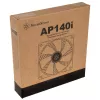 Cooling fan SILVERSTONE SST-AP140I 140 mm, black, noise 30.1 dB