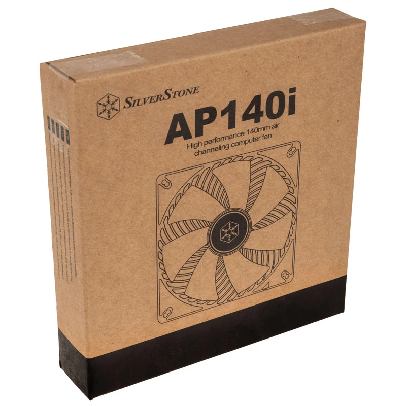 Cooling fan SILVERSTONE SST-AP140I 140 mm, black, noise 30.1 dB