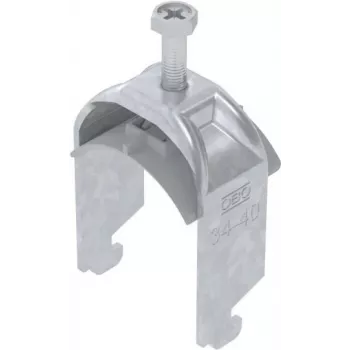 OBO BS-N1-K-40 FT Clamp Bracket 2056 34-40mm hot-dip galvanised 1187232 100 (1187232)