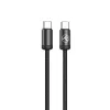 USB-C cable Tellur TLL155801 240W 2m black – USB-C to USB-C charging and data cable