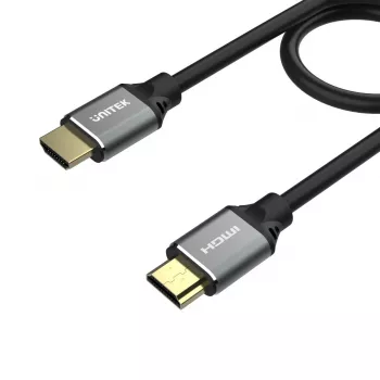 HDMI cable Unitek C137W 1.5 m, HDMI 2.1, 48 Gbit/s, 4K/8K 2160p, 120 Hz, ARC, Ethernet, gold-plated