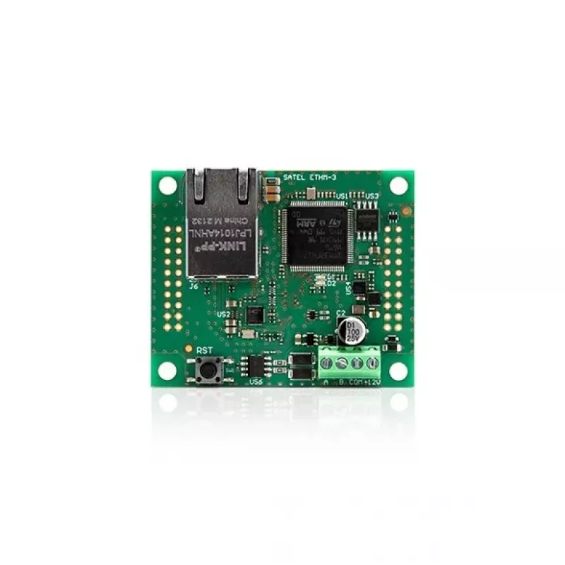 Ethernet communication module SATEL ACSP-ETH for addressable control panel, model 38924