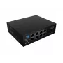 Network switch LANBERG ILGE-8P-2S-120 Light Industrial PoE 4xBT 4xAT 2xSFP DIN Unmanaged Gigabit