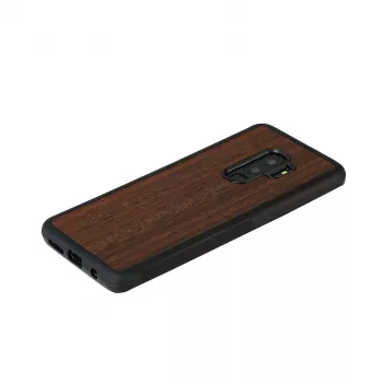 Smartphone case man and wood for Galaxy S9 Plus, koala pattern, black