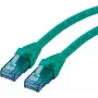 ROLINE - Patch-Cable - RJ-45 (M) to RJ-45 (M) - 2 m - UTP - CAT 6a - Halogen-Free, Moulded, Stranded - Green (21.15.2732)