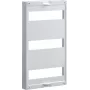 Electrical enclosure Hager US31A2, 250×56×450 mm, metal distribution box