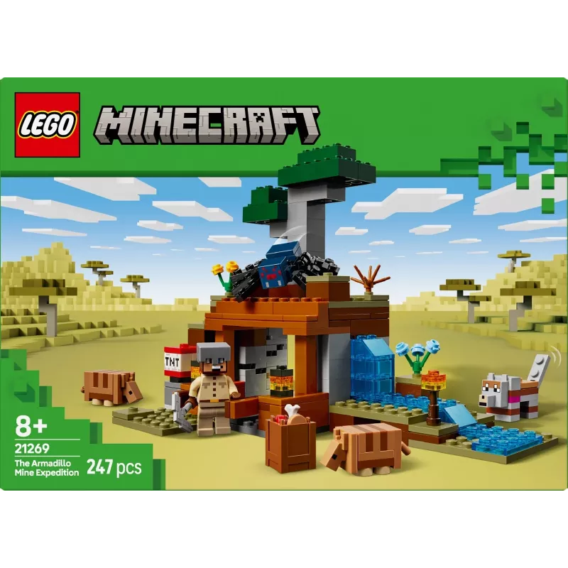 LEGO MINECRAFT 21269 The Armadillo Mine Expedition