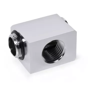 Water block Alphacool 17584 Brass Chrome 23.5mm x 31mm x 18.5mm