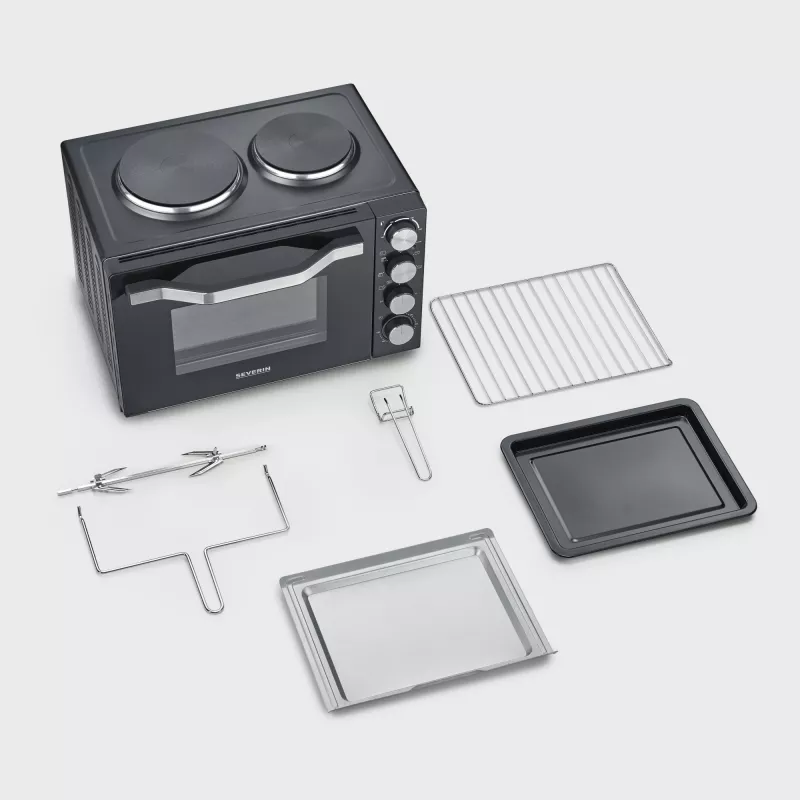 Toaster Oven Severin TO 2074 30L 2500W Black Grill