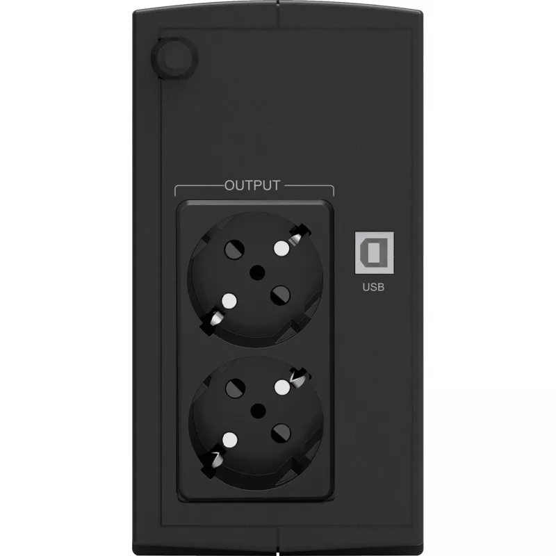 PowerWalker Basic VI 850 SB Line-Interactive 850VA 2AC-Outputs Tower Black Uninterruptible Power Supply (UPS) (10121067)
