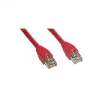Wentronic Goobay CAT 5e Patch Cable, SF/UTP, Red, 2 m - CCA Copper Mix (68033)