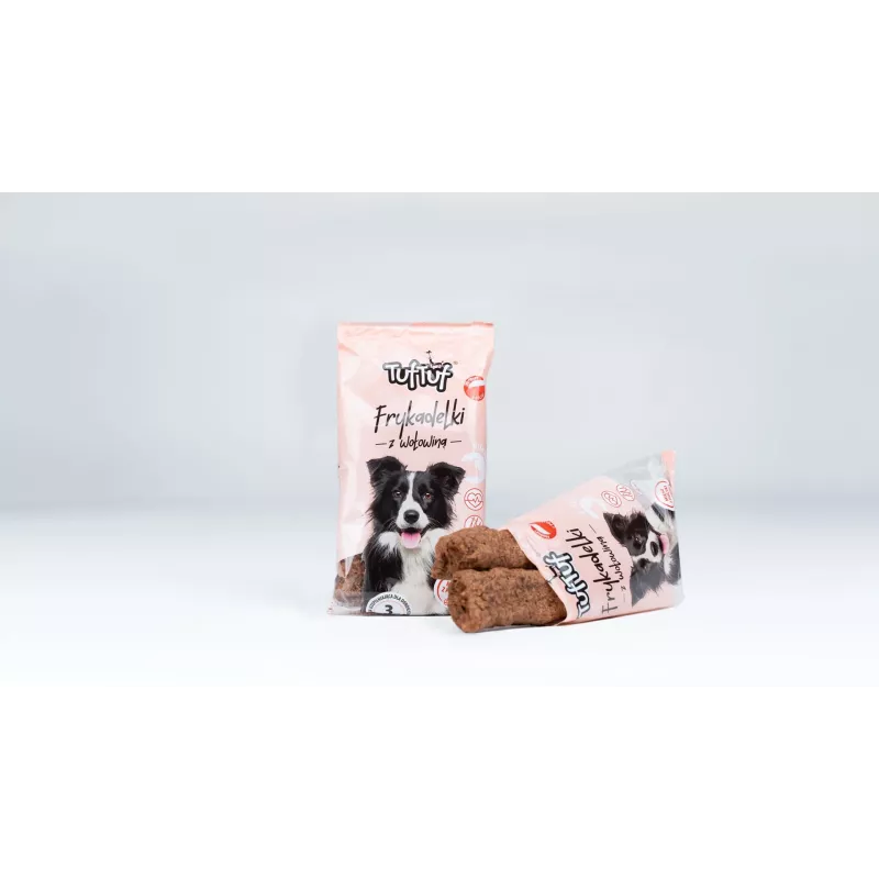 TUF TUF Meaty sticks with beef - dog treat - 70g