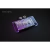 Graphics card water block Alphacool RTX 5080 Phoenix Transparent Silver with backplate