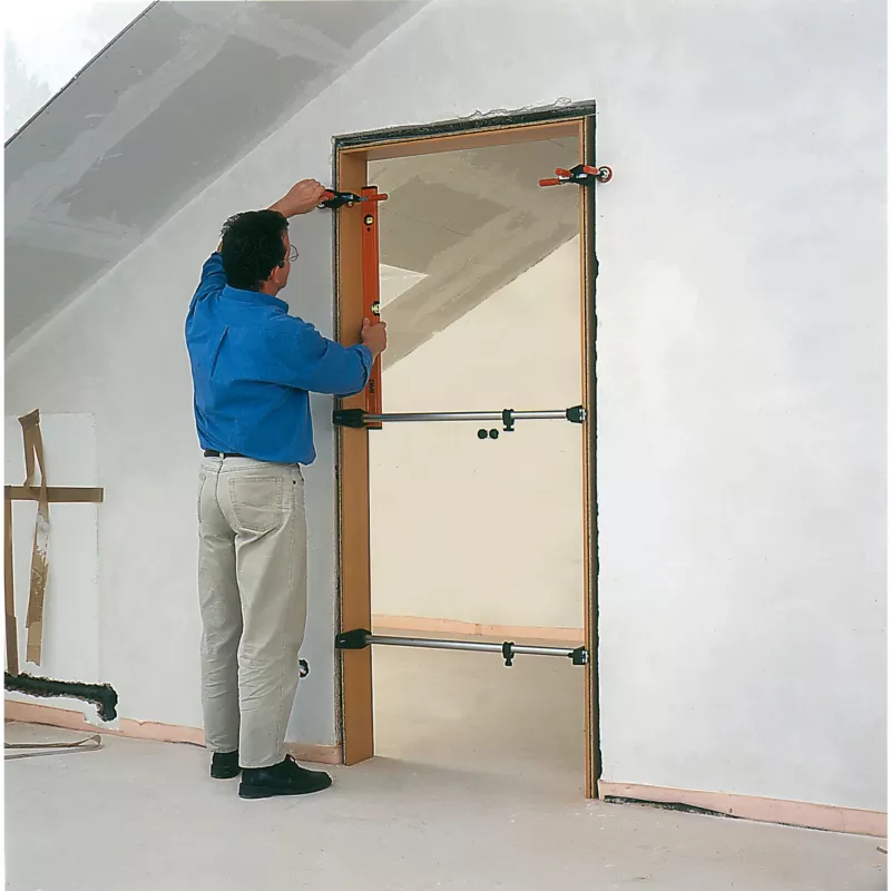 Door frame mounting strut Bessey TMS adjustable height durable steel