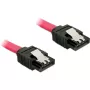 SATA cable DeLOCK 82674 0.1 m Red