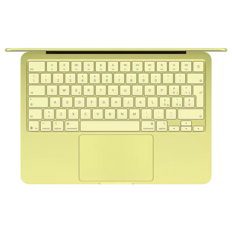 Apple MacBook Neo A18 Pro chip with 6-core CPU and 5-core GPU, 8GB, 256GB SSD - Citrus