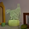 Table LED lamp MANTA SNL117RGB RGB 3D dinosaur light decoration