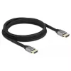 Delock Ultra High Speed HDMI Kabel 48 Gbps 8K 60 Hz grau 2 m zertifiziert