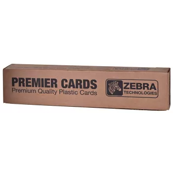 Zebra Premier PVC Card, 30 mil (5 packs x 100)