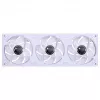 360mm ARGB PWM Radiator Fan Kit Jonsbo ZB-360 white — 3x120mm PWM ARGB fans for liquid cooling radiators