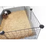 C&C Modular cage 3x2 110x75 cm guinea pig, hedgehog, silver grey