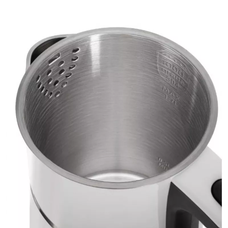 Electric kettle Adler 1.7l 1355w white double wall