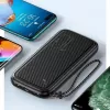 Portable Power Bank USAMS PB56 10000mAh 2xUSB / USB-C / MicroUSB Fast Charge