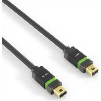 PureLink Ultimate Series ULS2200 - DisplayPort-Cable - Mini DisplayPort (M) Locking to Mini DisplayPort (M) Locking - DisplayPort 1.2 - 1 m - Round, Supports 4K 60 Hz (